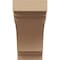 Ekena Millwork 12"W x 24"D x 24"H Classic Pescadero Rough Cedar Woodgrain TimberThane Corbel, Primed Tan CORUR12X24X24PECRCPR - alternate 2